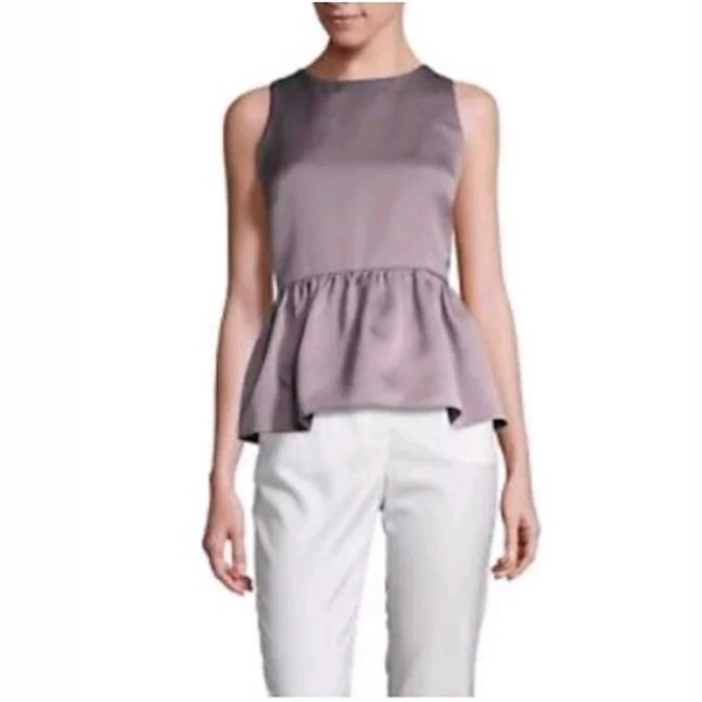 ZAC Posen  Sleeveless Lace Up Back Top 6